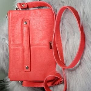Jewell Coral Crossbody Purse